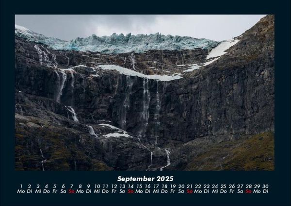 Produktbild: Wasserf&auml;lle 2025 Fotokalender DIN A4