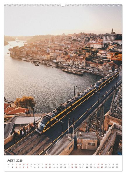 Produktbild: Portugal - Das bezaubernde Land am Atlantik. (hochwertiger Premium Wandkalender 2026 DIN A2 hoch), Kunstdruck in Hochglanz