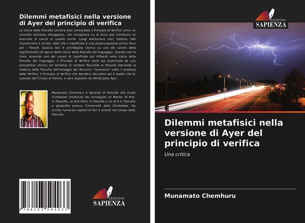 Produktbild: Dilemmi metafisici nella versione di Ayer del principio di verifica
