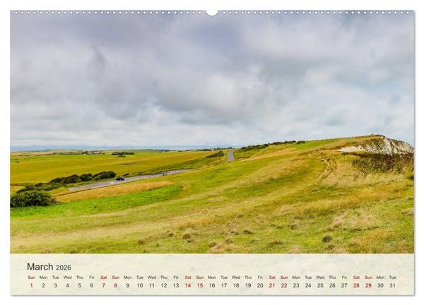 Produktbild: Eastbourne 2026 (High Quality Premium Wall Calendar 2026 DIN A2 landscape),CALVENDO 12 Month Wall Calendar