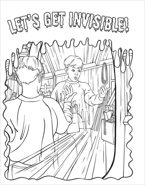 Produktbild: Goosebumps: The Official Coloring Book