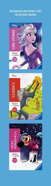 Produktbild: Disney - Malen nach Zahlen: Love Stories