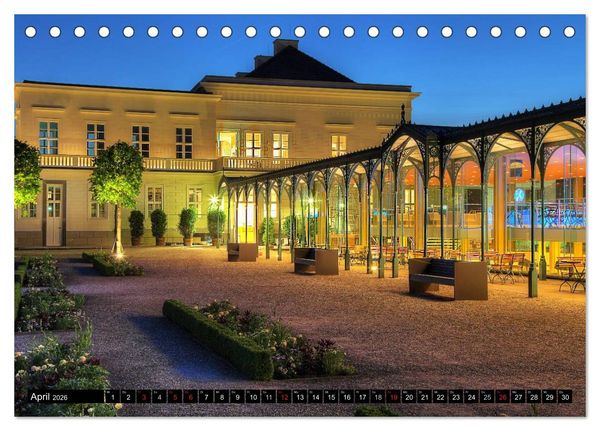 Produktbild: Die G&auml;rten in Herrenhausen (Tischkalender 2026 DIN A5 quer), CALVENDO Monatskalender