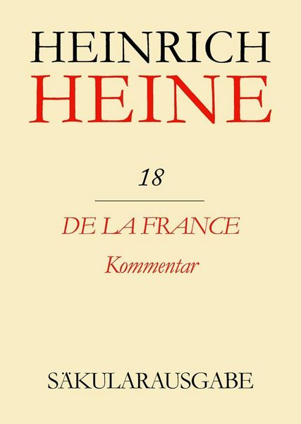 Produktbild: De la France. Kommentar