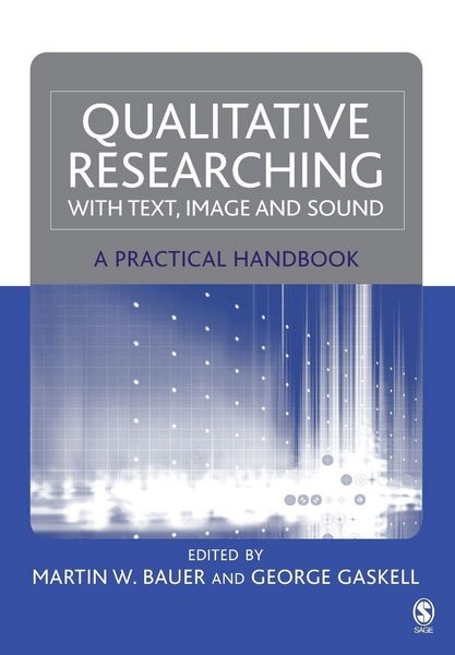 Produktbild: Qualitative Researching with Text, Image and Sound