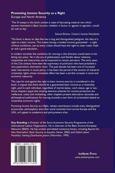 Produktbild: Promoting Income Security as a Right
