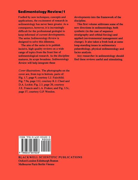 Produktbild: Sedimentology Review 1