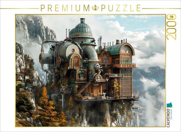 Produktbild: CALVENDO Puzzle Ein Motiv aus dem Kalender "Steampunk Domizile" | 2000 Teile Lege-Gr&ouml;&szlig;e 90x67cm Foto-Puzzle f&uuml;r gl&uuml;ckliche Stunden