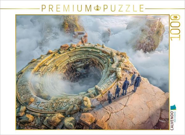 CALVENDO Puzzle Geheimnisvolle Orte | 1000 Teile Lege-Größe 64x48cm Foto-Puzzle für glückliche Stunden