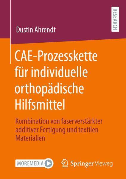 Produktbild: CAE-Prozesskette f&uuml;r individuelle orthop&auml;dische Hilfsmittel