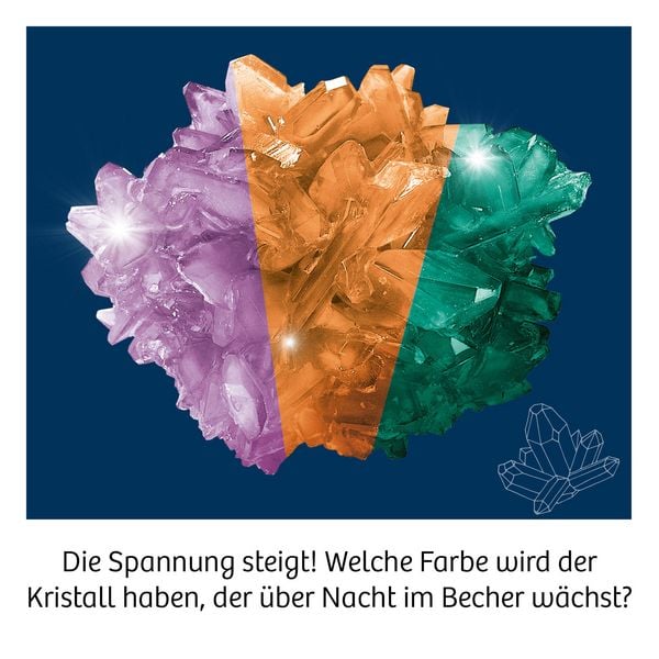 Produktbild: &Uuml;berraschungs-Kristalle selbst z&uuml;chten