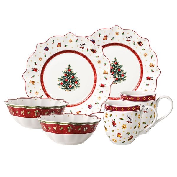 Produktbild: Villeroy & Boch Toy's Delight Breakfast for 2 wei&szlig;, Set 6tlg.