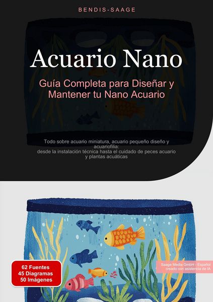 Produktbild: Acuario Nano: Gu&iacute;a Completa para Dise&ntilde;ar y Mantener tu Nano Acuario