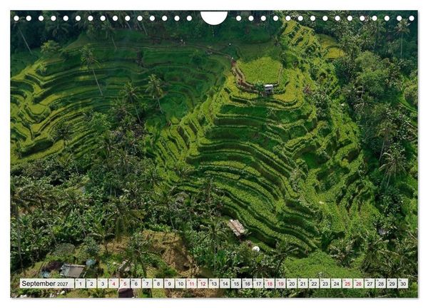 Produktbild: Indonesien von oben - spektakul&auml;re Landschaften aus der Vogelperspektive (Wandkalender 2027 DIN A4 quer), CALVENDO Monatskalender