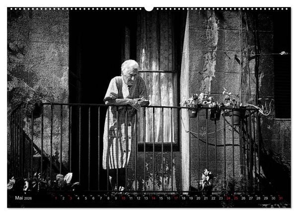 Produktbild: Streetlife Barcelona (hochwertiger Premium Wandkalender 2026 DIN A2 quer), Kunstdruck in Hochglanz