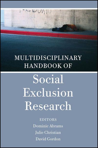 Produktbild: Multidisciplinary Handbook of Social Exclusion Research