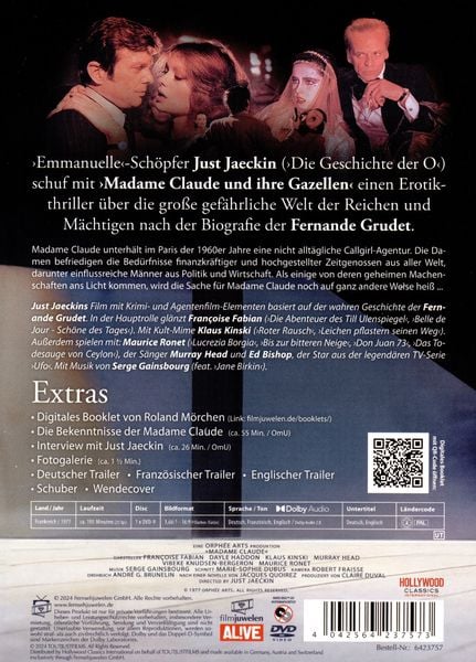 Produktbild: Madame Claude und ihre Gazellen (Filmjuwelen)