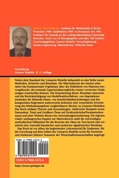 Produktbild: Lineare Modelle