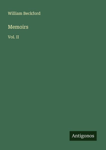 Produktbild: Memoirs