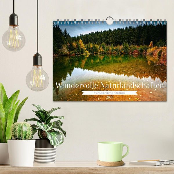 Produktbild: Wundervolle Naturlandschaften (Wandkalender 2026 DIN A4 quer), CALVENDO Monatskalender
