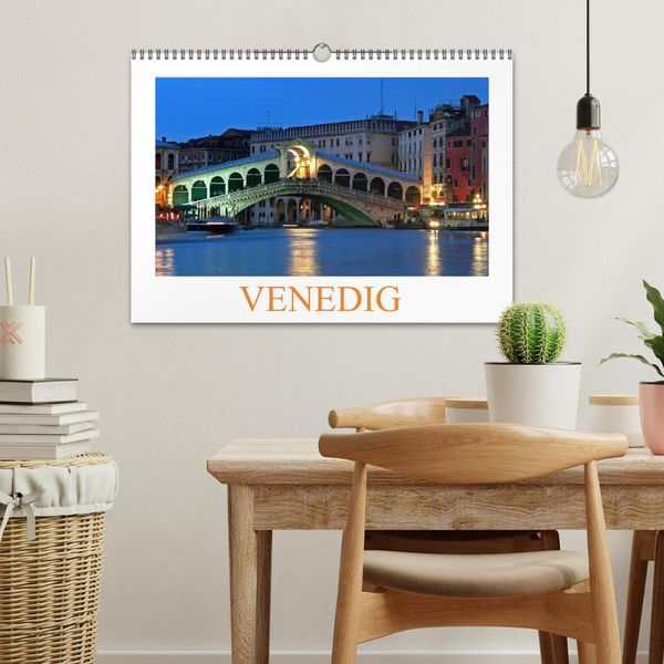 Produktbild: Venedig (Wandkalender 2026 DIN A3 quer), CALVENDO Monatskalender