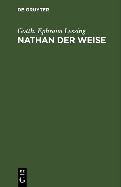 Produktbild: Nathan der Weise