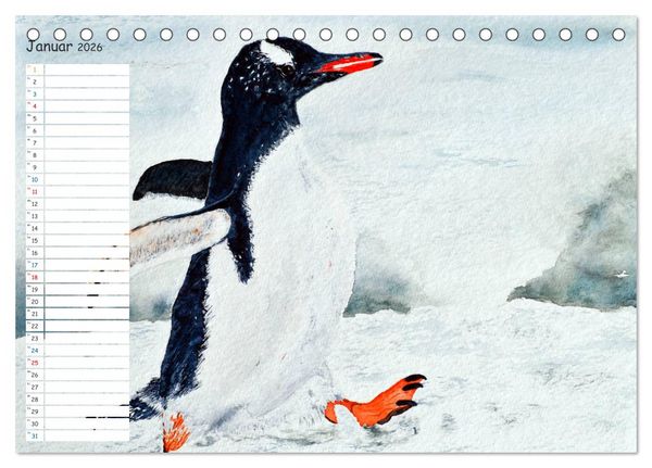 Produktbild: Faszination Malerei - Planer (Tischkalender 2026 DIN A5 quer), CALVENDO Monatskalender