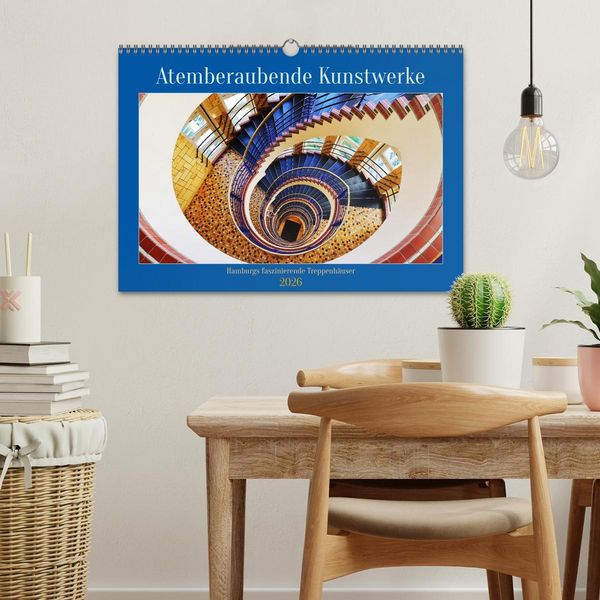 Produktbild: Atemberaubende Kunstwerke (Wandkalender 2026 DIN A3 quer), CALVENDO Monatskalender