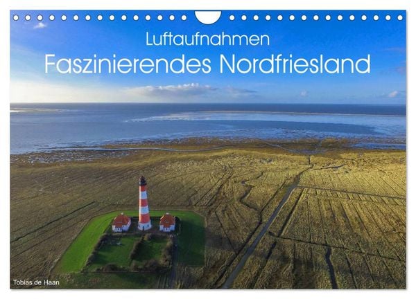 Produktbild: Luftaufnahmen - Faszinierendes Nordfriesland (Wandkalender 2026 DIN A4 quer), CALVENDO Monatskalender