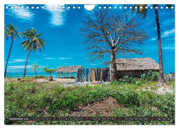 Produktbild: Karibu Sansibar (Wandkalender 2026 DIN A4 quer), CALVENDO Monatskalender