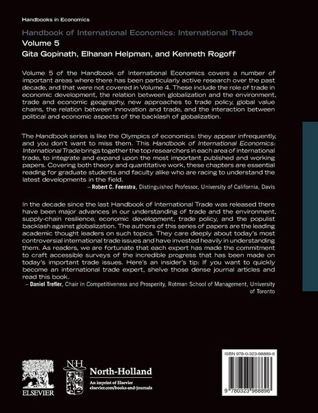 Produktbild: Handbook of International Economics