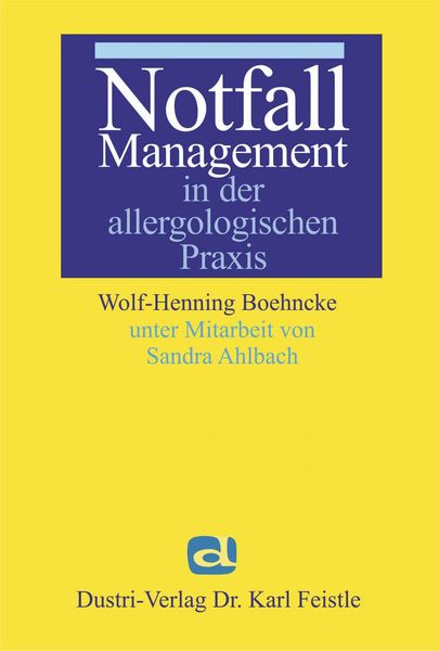 Produktbild: Notfall-Management in der allergologischen Praxis