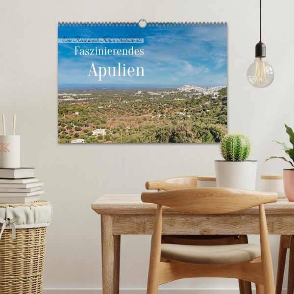 Produktbild: Faszinierendes Apulien (Wandkalender 2026 DIN A3 quer), CALVENDO Monatskalender