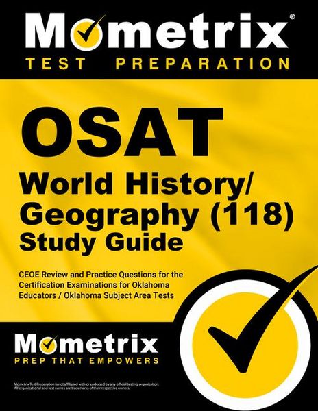 Produktbild: OSAT World History/Geography (118) Secrets Study Guide