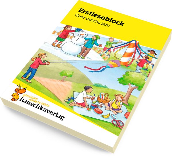 Produktbild: Lesen lernen 1. Klasse f&uuml;r Jungen und M&auml;dchen - Quer durchs Jahr