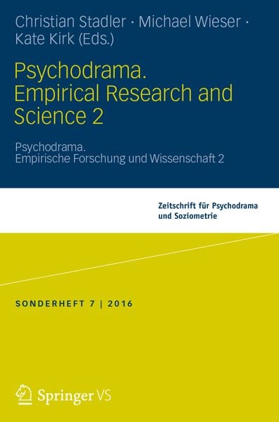 Produktbild: Psychodrama. Empirical Research and Science 2