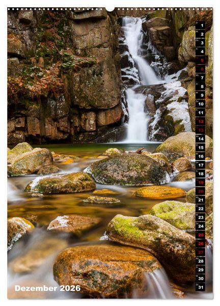 Produktbild: Wasserf&auml;lle. Beindruckende Schauspiele der Natur (Wandkalender 2026 DIN A2 hoch), CALVENDO Monatskalender