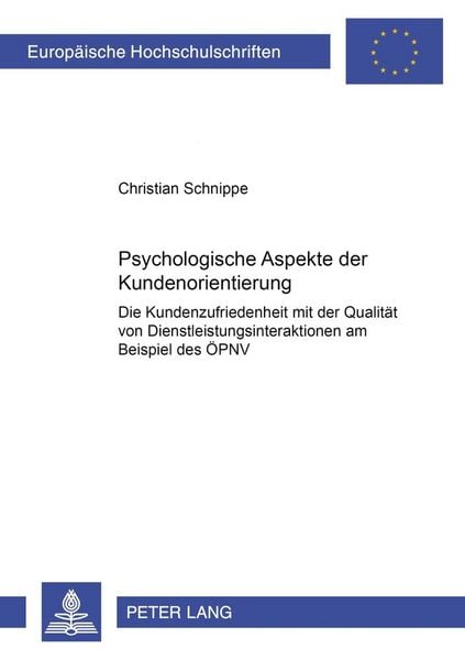 Produktbild: Psychologische Aspekte der Kundenorientierung