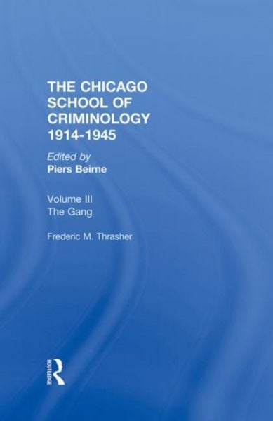 Produktbild: CHICAGO SCHOOL CRIMINOLOGY Volume 3