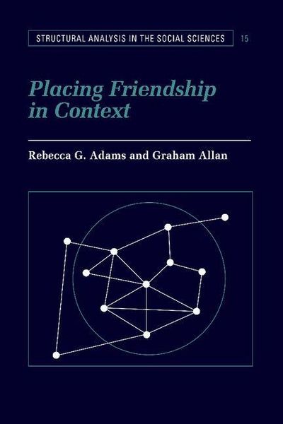 Produktbild: Placing Friendship in Context