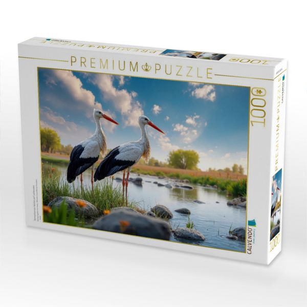 Produktbild: CALVENDO Puzzle Gemeinsames Warten auf Leckereien | 1000 Teile Lege-Gr&ouml;&szlig;e 64x48cm Foto-Puzzle f&uuml;r gl&uuml;ckliche Stunden