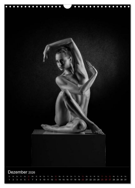 Produktbild: BODY SCULPTURE (Wandkalender 2026 DIN A3 hoch), CALVENDO Monatskalender