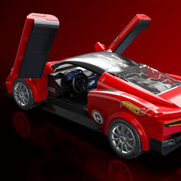 Produktbild: Mattel Brick Shop HW SPEED SERIES MASERATI