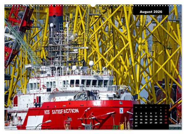Produktbild: Bitte ein Schiff! (hochwertiger Premium Wandkalender 2026 DIN A2 quer), Kunstdruck in Hochglanz