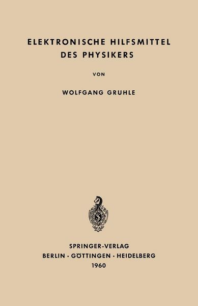 Produktbild: Elektronische Hilfsmittel des Physikers