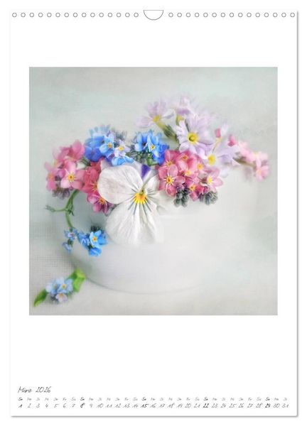 Produktbild: Flower Dreams (Wandkalender 2026 DIN A3 hoch), CALVENDO Monatskalender