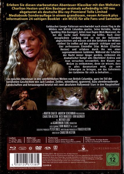 Produktbild: Goldfieber - Kinofassung (Limited Mediabook Cover B mit Blu-ray+DVD+Booklet, neues Master, auf 500 St&uuml;ck limitiert)