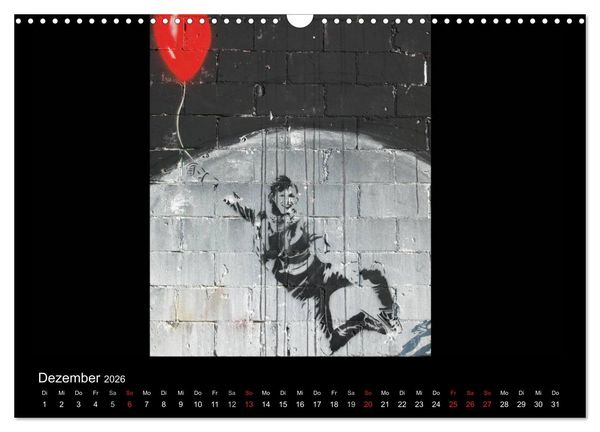 Produktbild: Grafitti 2026 (Wandkalender 2026 DIN A3 quer), CALVENDO Monatskalender