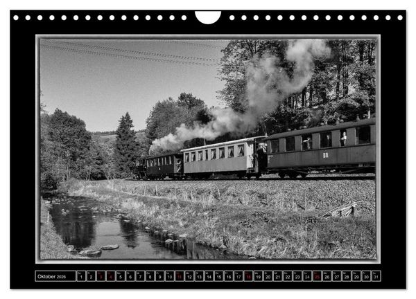 Produktbild: Die Pre&szlig;nitztalbahn (Wandkalender 2026 DIN A4 quer), CALVENDO Monatskalender