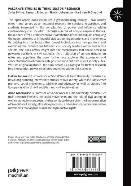 Produktbild: Civil Society Elites